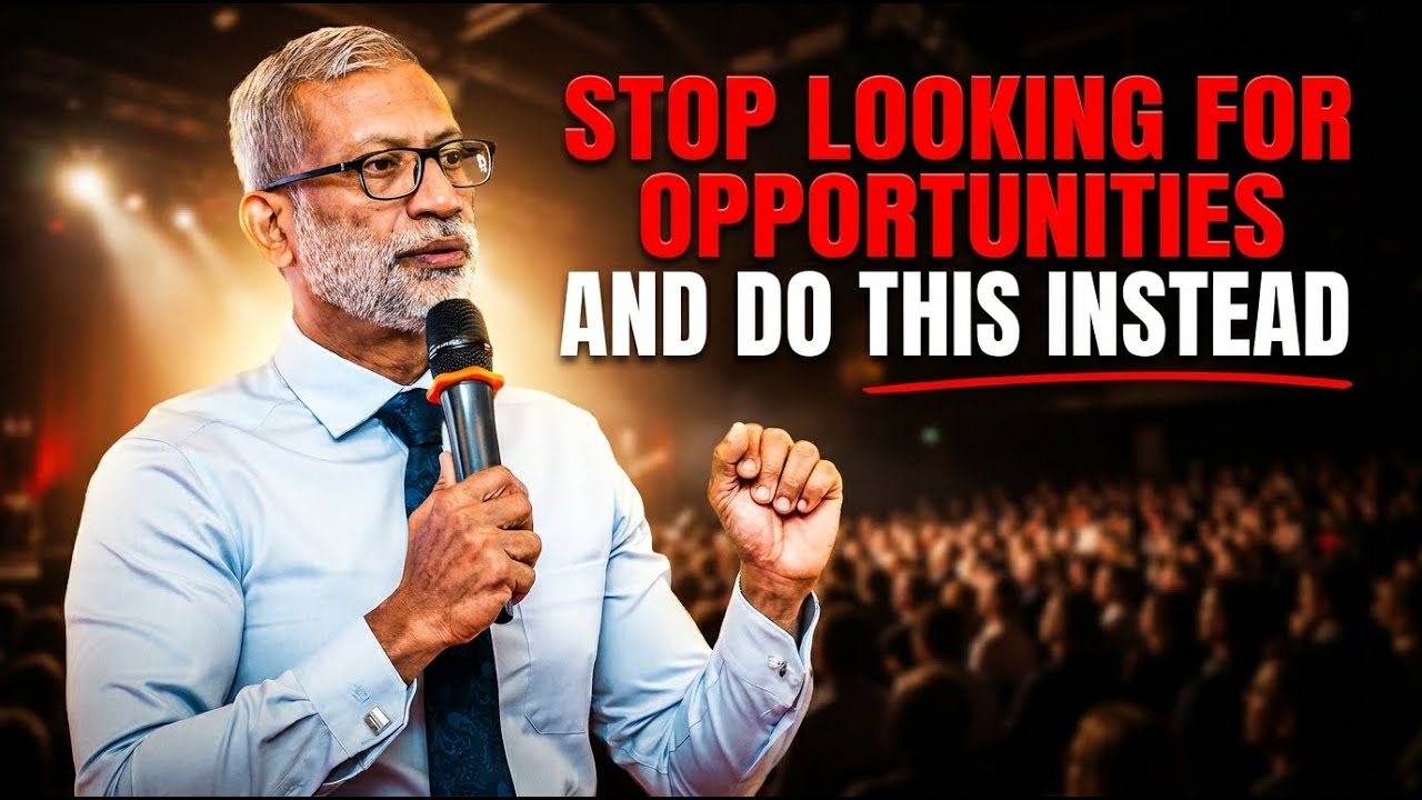 Stop looking for opportunities and do this instead